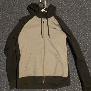Fila zip up sweatshirt